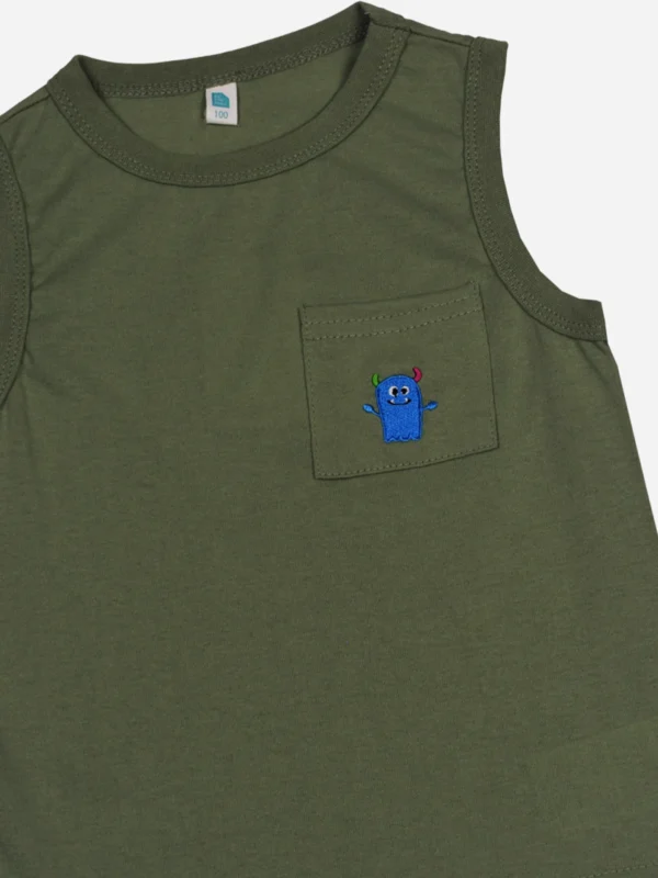 Kaos Anak Laki-laki Sleveeless T-shirt
