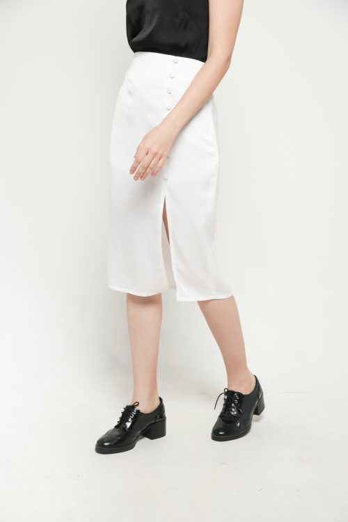 Carrisa Skirt White