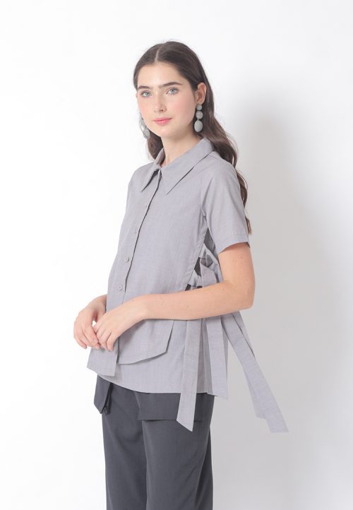 Naquita Shirt Grey
