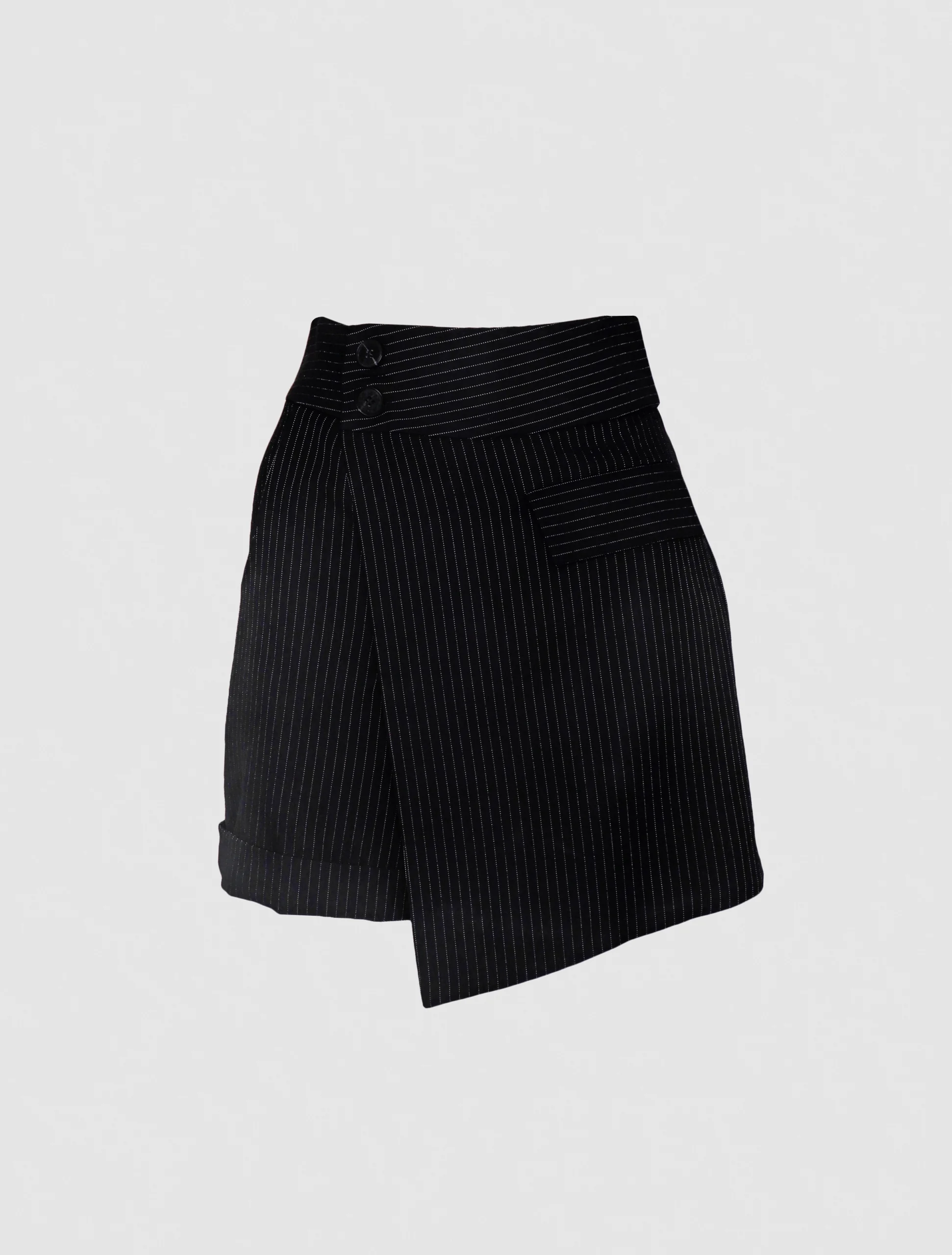 Beanice Skort – Black Stripes