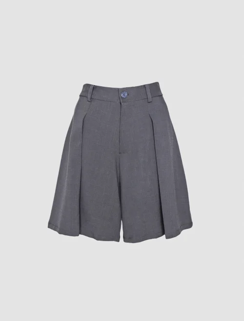 XSML Franky Pants Celana Pendek Unisex Navy Relaxed Fit