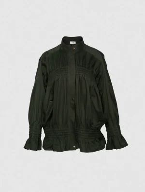 Stefari Dark Green Jacket