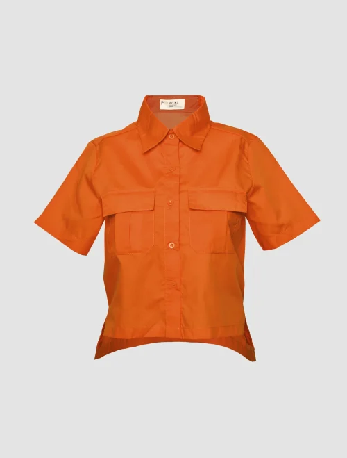 Maine Crop Top Shirt