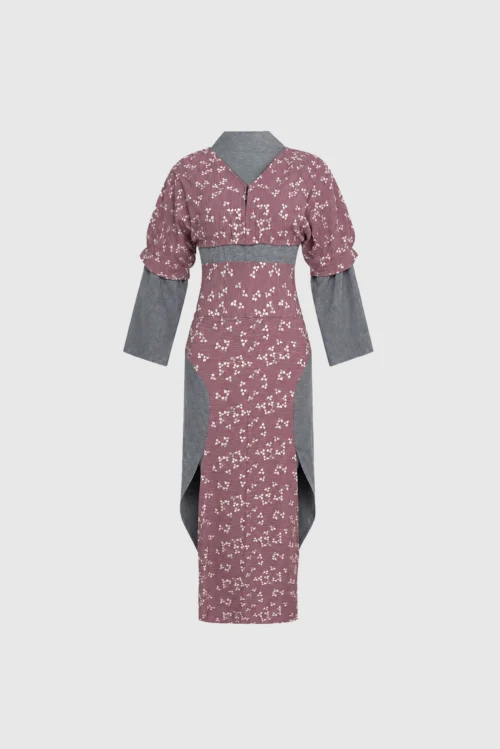 XSML Hana Knit Kimono Fusion Dress