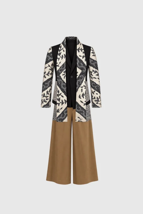 XSML Kuro Kenji Batik Haori Suit Set