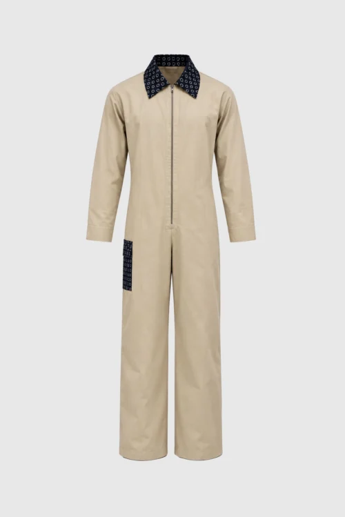 XSML Riku Utility Batik Jumpsuit