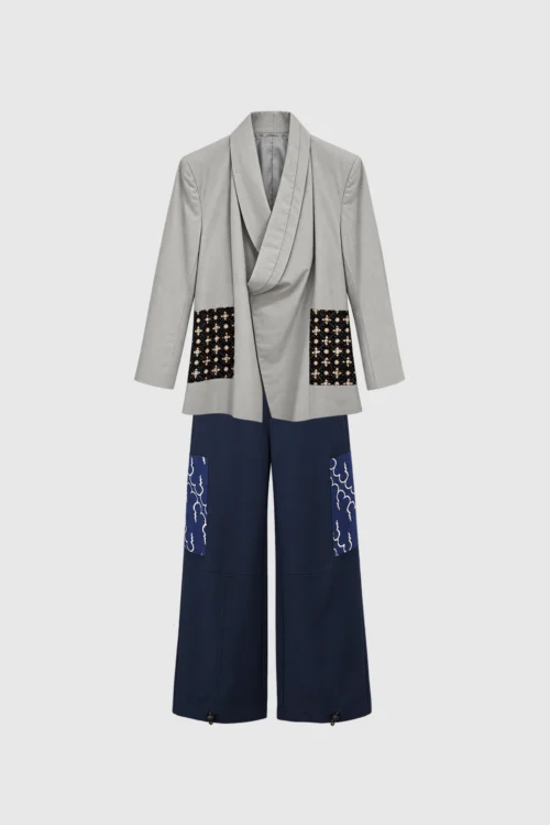 XSML Shinzo Drape Haori Suit One Set