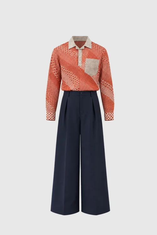 XSML Akira Terracotta Batik One Set